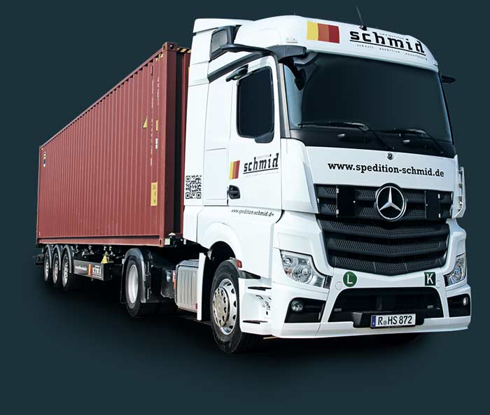 Schmid Transporte und Spedition, Intermodale Transporte und Containerlogistik in Regensburg